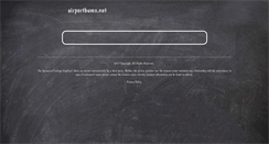 Desktop Screenshot of airportbums.net